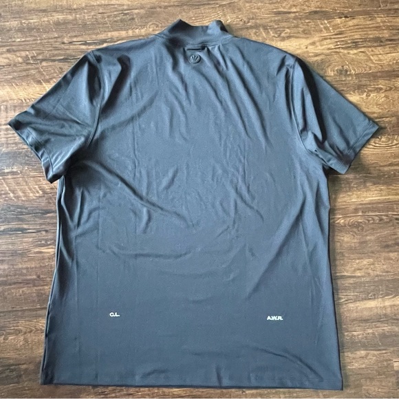 Nike x Drake NOCTA Golf Short-Sleeve Mockneck Top- mens large in black - Picture 4 of 6